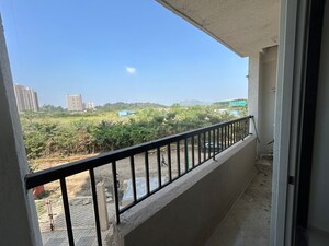 Balcony in 2 BHK Apartment at Keytech Ashok Smruti, Ghodbunder Road – for Rent