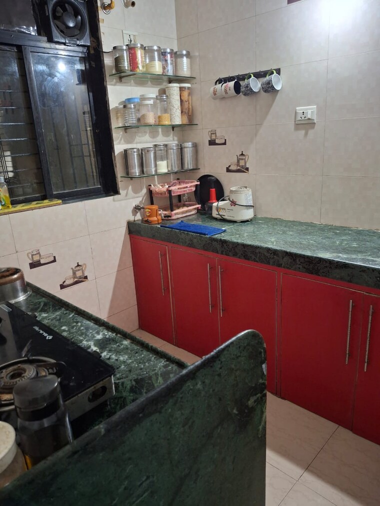 Kitchen, coral-heights 2 Bedroom 600 Sq.Ft. Apartment In Kavesar Thane 9462139