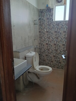 Bathroom in 4 BHK Apartment at Dhakoli – for Sale