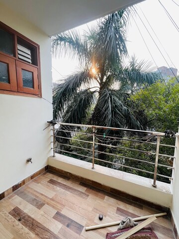 Balcony in 1 BHK Builder Floor at Chattarpur – for Rent