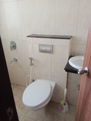 Bathroom in 1 BHK Apartment at Kolte Patil Life Republic Oro Avenue, Hinjewadi – for Rent