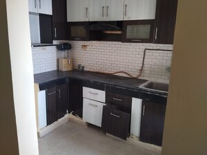 Kitchen in 3 BHK Apartment at Jaipurias Sunrise Greens, Ahinsa Khand 1 – for Rent