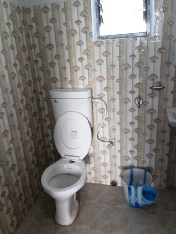 Bathroom in 1 RK Villa at Borbari – for Rent
