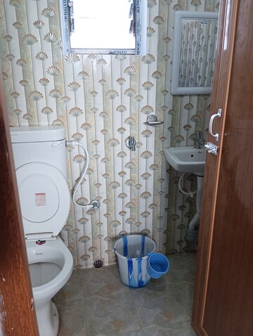 Bathroom in 1 RK Villa at Beltola Tiniali Bus Stop – for Rent