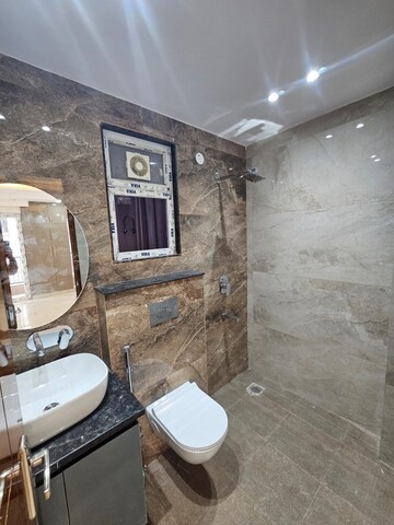 Bathroom in 3 BHK Builder Floor at Sushant Lok 3, Sector 57 – for Rent