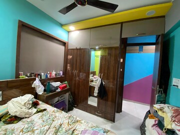 Bedroom in 2 BHK Apartment at Salasar Woods, Mira Road – for Sale