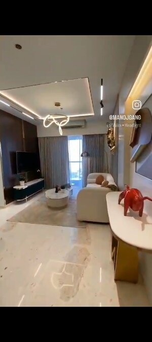 Living Room in 3 BHK Apartment at Ekta Tripolis, Goregaon West – for Sale