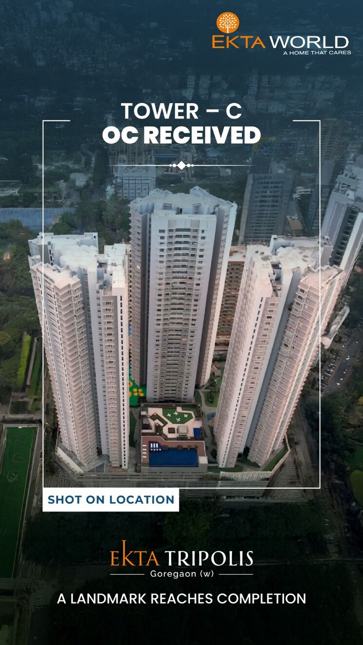 Exterior View, ekta-tripolis 2.5 Bedroom 900 Sq.Ft. Apartment In Goregaon West Mumbai 9462319