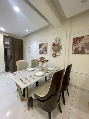Dining area in 3 BHK Apartment at The Suman Marvelous, Ramgarh Bhudda – for Sale
