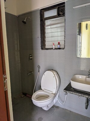 Bathroom in 1 BHK Apartment at Regency Anantam, Dombivli East – for Rent