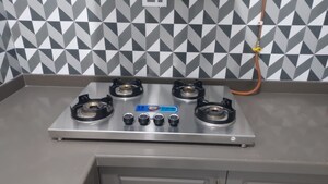 Kitchen in 2 BHK Apartment at Bramhacorp The Collection, Kalyani Nagar – for Rent