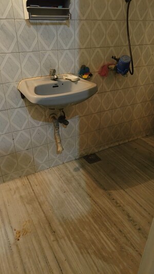 Bathroom in 2 BHK Apartment at Patel Park Society, Santacruz East – for Rent