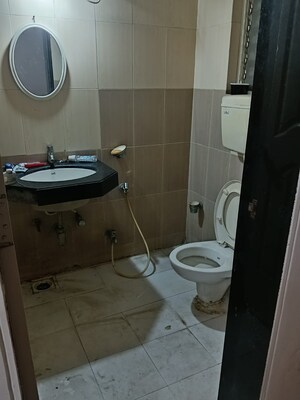 Bathroom in 2 BHK Apartment at Tanishq Apartment, Kharadi – for Rent