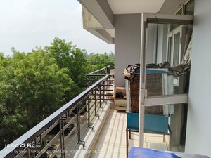 Balcony in 1 BHK Apartment at GH-7 Crossings Republik, Vijay Nagar – for Rent