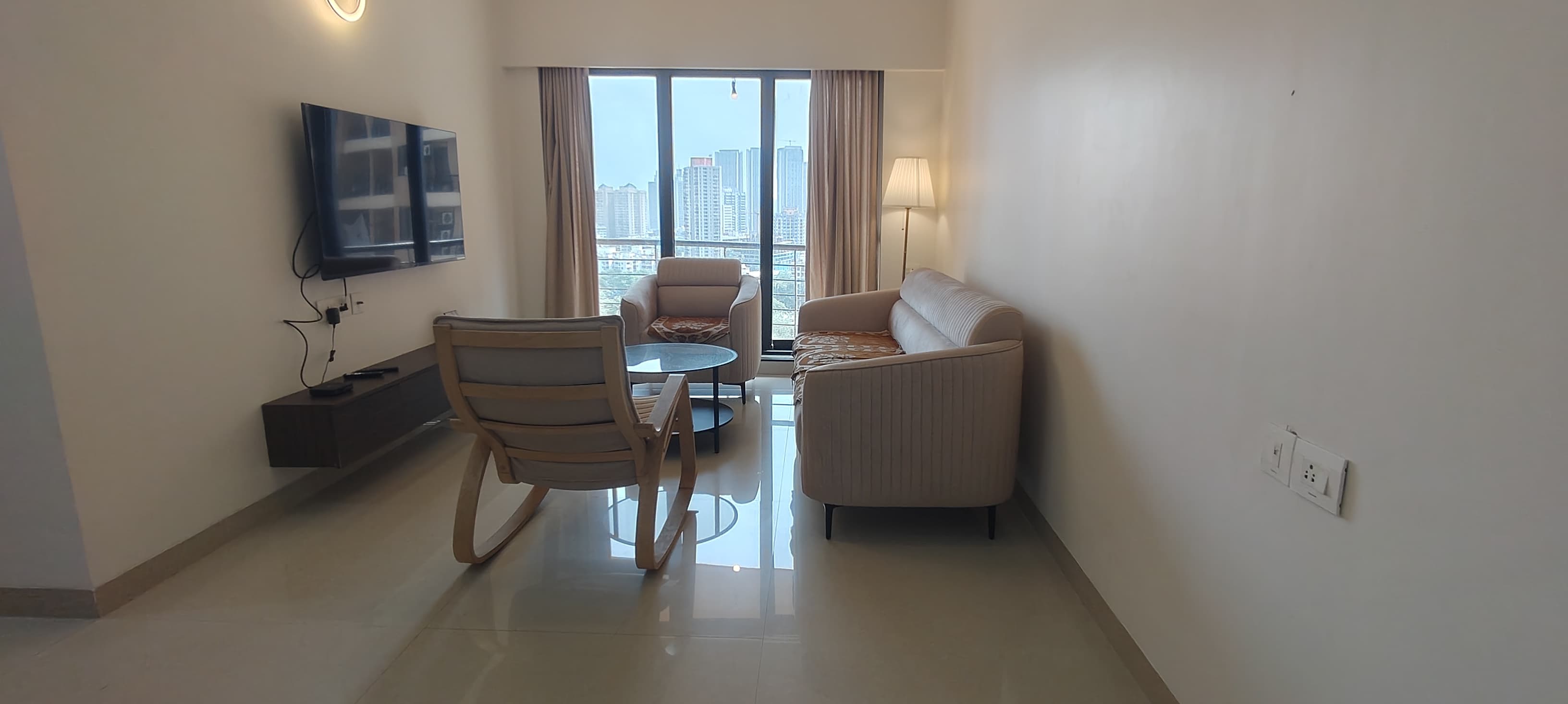 2 BHK Apartment For Rent in K Raheja Raheja Residency