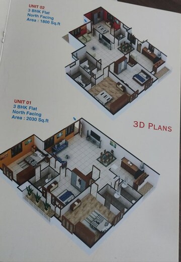 Master Plan in 3 BHK Apartment at Annapurneshwari Nagar – for Sale