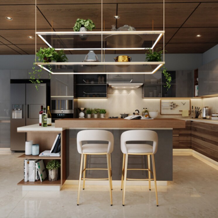 Kitchen, ivory-county 4 Bedroom 2727 Sq.Ft. Apartment In Sector 115 Noida 9462447