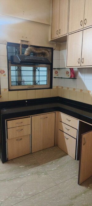 Kitchen in 4 BHK Penthouse at Nirmiti Harmony, Aundh – for Rent