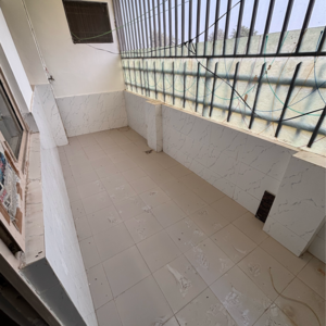 Balcony in 4 BHK Builder Floor at Sare Springview Floors, Lal Kuan – for Rent