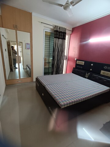 Bedroom in 3 BHK Builder Floor at Ansal API Esencia, Sector 67 – for Rent