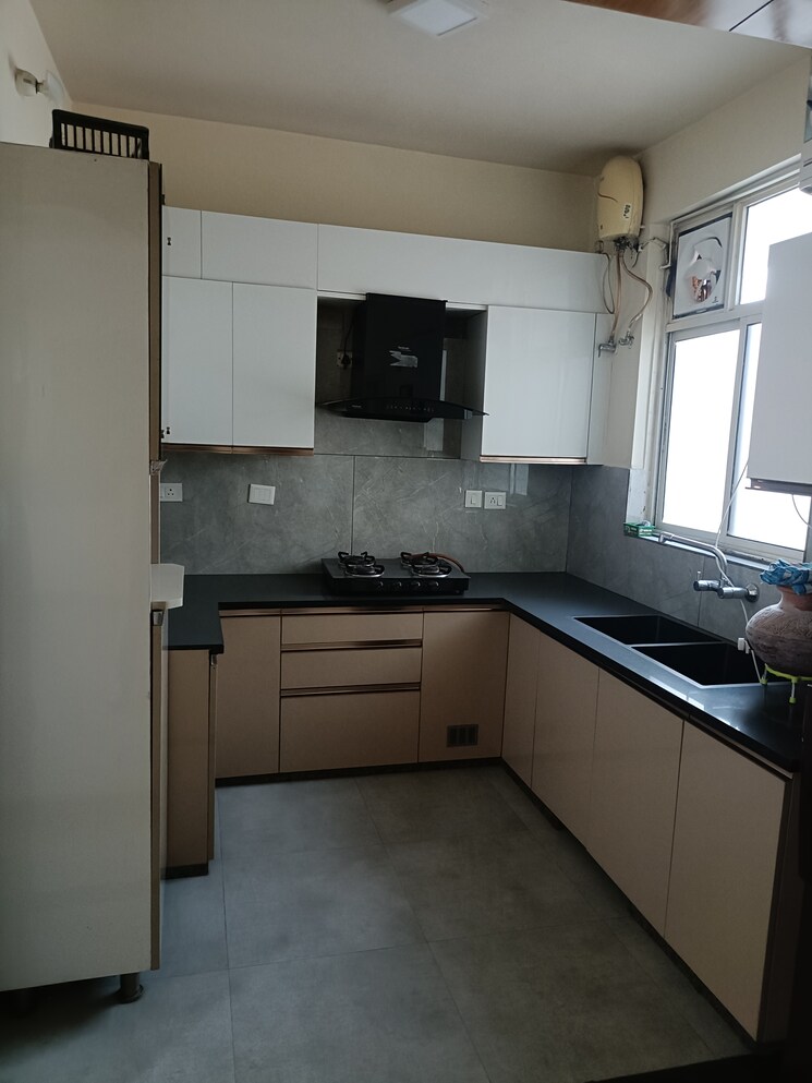 Kitchen, ansal-api-esencia 3 Bedroom 1650 Sq.Ft. Builder Floor In Sector 67 Gurgaon 9462506