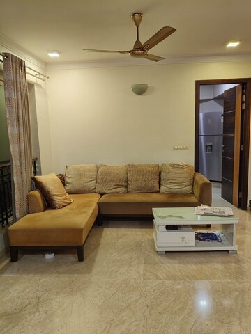Living Room in 2.5 BHK Apartment at Hiranandani Meadows, Manpada – for Rent