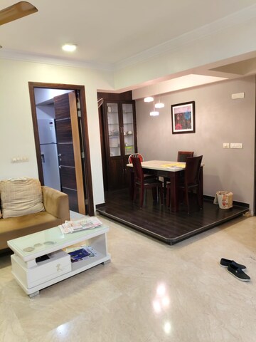 Living Room in 2.5 BHK Apartment at Hiranandani Meadows, Manpada – for Rent