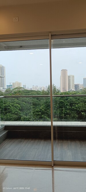 Balcony in 2 BHK Apartment at Courtyard by Narang Realty and The Wadhwa Group, Pokhran Road No Two – for Rent