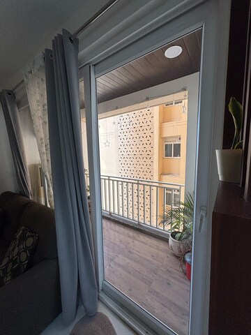 Balcony in 2 BHK Apartment at Pacifica Hillcrest Phase 1, Gachibowli – for Rent