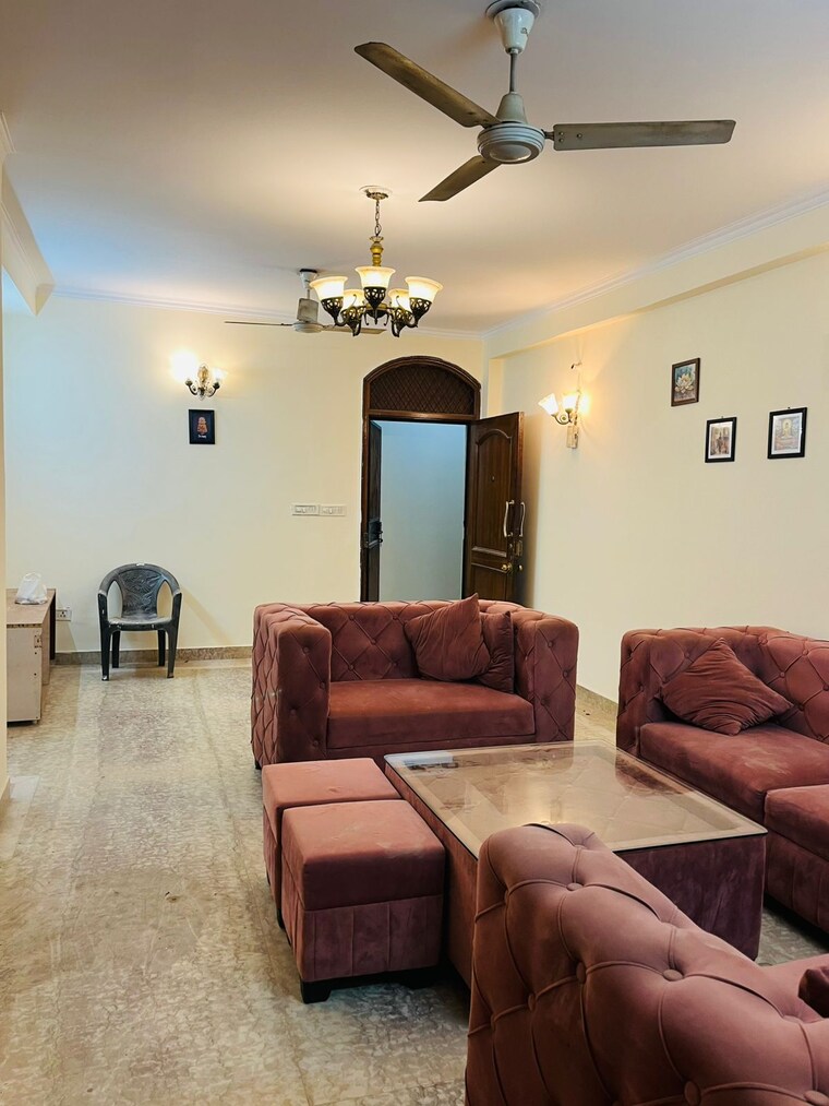 Living Room, saket 2 Bedroom 1200 Sq.Ft. Builder Floor In Saket Delhi 9462549