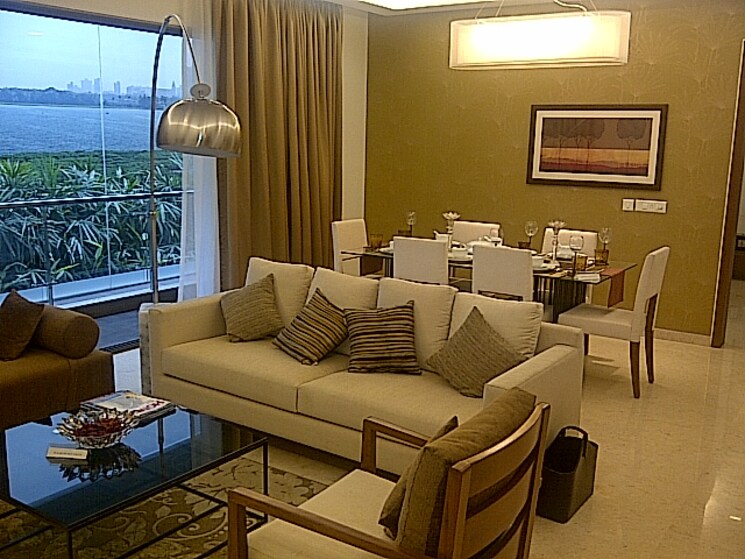 Living Room, oberoi-realty-exquisite 3 Bedroom 1100 Sq.Ft. Apartment In Goregaon East Mumbai 9462583