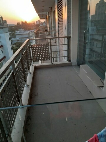 Balcony in 1 RK Apartment at Golden Arcade Gurgaon, Sector 67 – for Rent