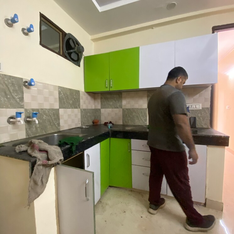 Kitchen, chattarpur 1 Bedroom 550 Sq.Ft. Builder Floor In Chattarpur Delhi 9462666