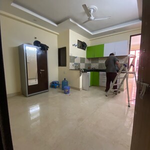 Living Room in 1 BHK Builder Floor at Chattarpur – for Rent