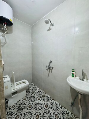 Bathroom in 3 BHK Builder Floor at Saket – for Rent
