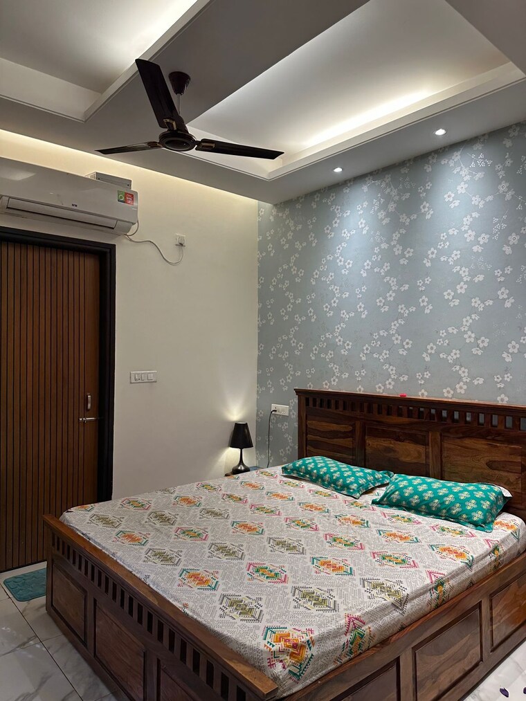 Bedroom, dhakoli 3 Bedroom 1125 Sq.Ft. Apartment In Dhakoli Zirakpur 9462741
