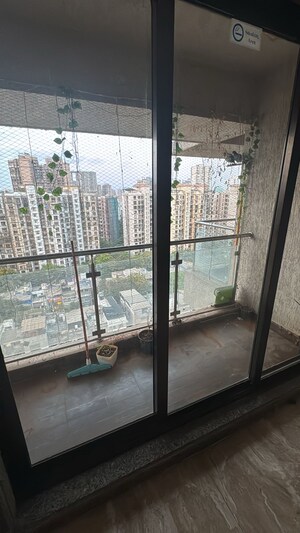 Balcony in 2 BHK Apartment at New Mhada Towers, Andheri West – for Rent