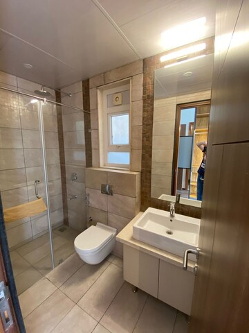 Bathroom in 3.5 BHK Apartment at Gokaldas Moksh, Yelahanka – for Rent