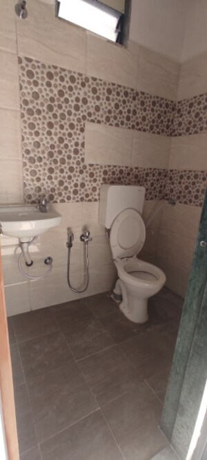 Bathroom in 3 BHK Apartment at Chandlodia – for Rent