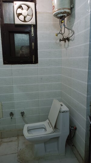 Bathroom in 2 BHK Builder Floor at Vivek Vihar – for Rent