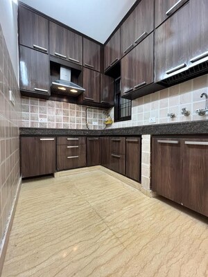 Kitchen in 2 BHK Builder Floor at Kalkaji – for Rent