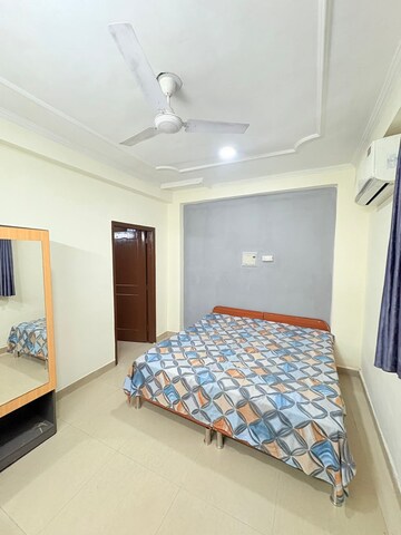 Bedroom in 1 BHK Builder Floor at Chattarpur – for Rent