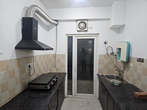 Kitchen in 3 BHK Apartment at Trident Embassy, Sector 1 Greater Noida – for Rent