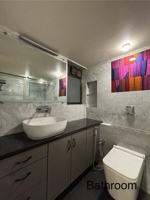 Kitchen in 2 BHK Apartment at Kala Nagar CHS, Bandra East – for Rent