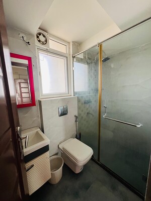 Bathroom in 4 BHK Builder Floor at Chattarpur – for Sale