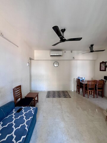 Living Room in 2 BHK Apartment at Lodha Amara, Kolshet Road – for Sale