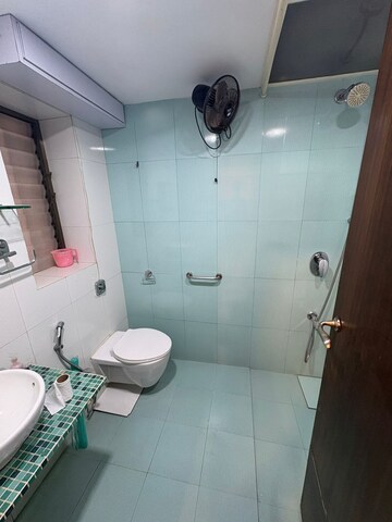 Bathroom in 2 BHK Apartment at Santacruz West – for Rent