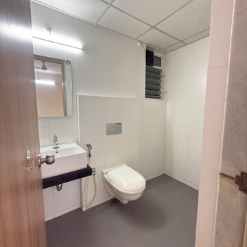 Bathroom in 2 BHK Apartment at Godrej Emerald, Gaimukh Gaon – for Rent