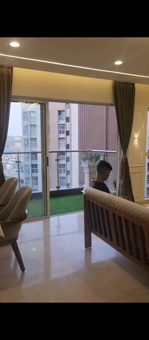 Balcony in 1 BHK Apartment at Lodha Upper Thane, Anjur – for Rent