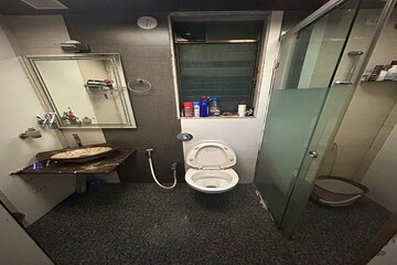 Bathroom in 2 BHK Apartment at Raj Legacy I, Vikhroli West – for Rent